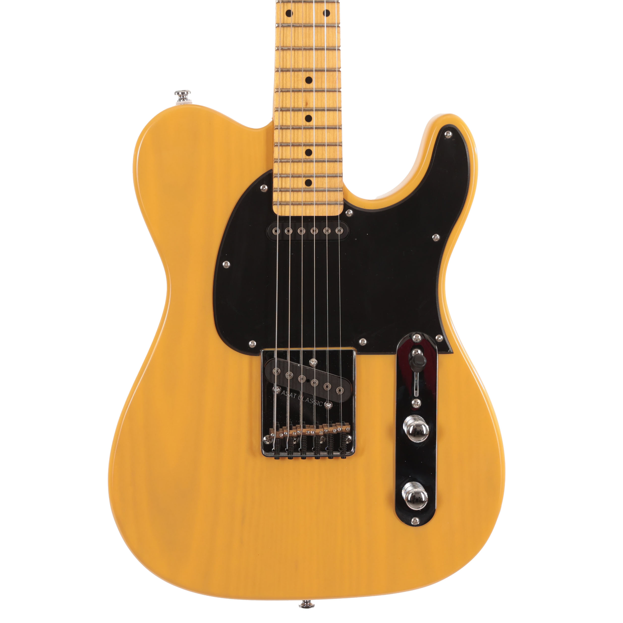 B Stock : G&L Tribute ASAT Classic In Butterscotch With Maple Fretboard 011